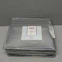 Nestl Full Sheet Set - Luxury 1800 Ultra-Soft Microfiber Full Bed Sheets - Double Brushed - Deep Pockets - Easy Fit - 4 Piece Set - Bedding Sheets & Pillowcases (Full, Grey)