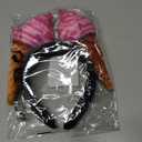 Veemoon 2pcs Ice Cream Headbands for Women Cute Cosplay Hair Accessories for Halloween Parties Fun Dessert-themed Headpieces for Daily Wear and Events