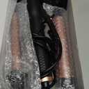 3 in 1 Curling Wand Set - SIQUER Hair Waver Curling Iron for Women with 3 Interchangable Ceramic Beach Waves Wands 1/2 Inch to 1 1/4 Inch Fast Heating Up Hair Curler with Box (Rose, Black)