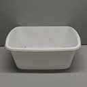 Rectangle Dishpan Finish: White