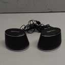 Amazon Basics Stereo 2.0 Speakers for PC or Laptop with Volume Control, 3.5mm Aux Input, USB-Powered, 1 Pair, Black