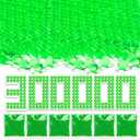 300000 Pcs Green Gel Blaster Ammo Gel Ball Beads Splat Refill (7-8 mm, 30 Pack), Compatible with Refill Blaster, for Ages 14+