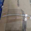 Garvee 10x10 ft Metal Storage Shed with Pitched Roof & Lockable Door Galvanised Steel Storage Shed, Backyard Garden Patio Lawn Outdoor Sheds Large Garden Metal Shed for Patio, Backyard,Incomplete, Box 1 of 3, Box 3, Minor Scratches Grey (Gray)