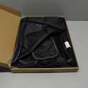 Amazon Essentials 6-Pack Ultralight Compression Packing Cubes Organizer, Black