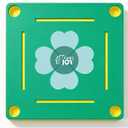 Mahjong Mat, EVA Foam Tabletop Game Board, Green
EVA Foam, Tabletop Play, No Assembly, Lightweight, Easy to Move, Green