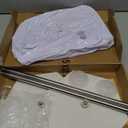 SINBEE Balloon Arch Stand, Balloon Arch Kit of 2, 7 Feet Height Adjustable Metal Balloon Column Stand for Party Decorations Wedding Birthday, Graduation Party Decoration, Baby Shower, Silver