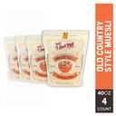 Bob's Red Mill Old Country Style Muesli, 40oz (Pack of 4) - Non GMO, Whole Grain, Vegan, Kosher (EXP 07/22/27)