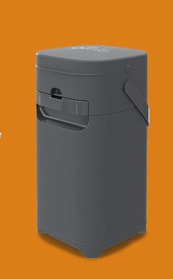 Pail | Dog Waste Disposal System for Outdoor and Indoor Odor Control | Dog Poop Trash can 