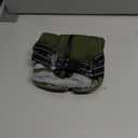 Fragralley Dog Coat with Harness Built in, Waterproof Windproof Reflective Warm Puffer Jacket, Fleece Lined Vest Winter Parka for Small, Medium, Large Dogs (Green)