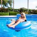 PoolCandy Tube Runner - Motorized Pool Float for Adults, Motorized Pool Lounger with 66W Powerful Motor, Joystick Control & Cupholder