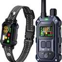 BLACKDOG Military Dog Shock Collar - 4200ft Dog Training Collar with Remote, 4 Training Modes, Flashlight & Strobe, 3-Month Battery, IP67 Waterproof Dog E Collar for All Breeds 5-150lbs (Dark Blue)