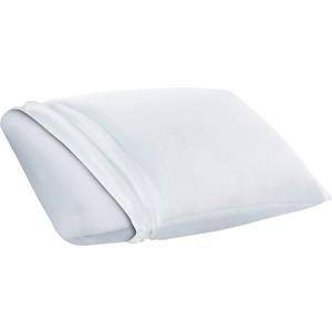 Sleep Innovations Classic Memory Foam Pillow, Standard Size, Head and Neck Alignment, Side, Stomach, and Back Sleepers, Medium Support