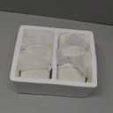 MALACASA Ramekins 6 oz Oven Safe, Porcelain Creme Brulee Ramekins Pudding Custard Cups Small Ceramic Souffle Dishes Ramakan Ramiken Ramicans Baking Bowls Set of 6, White, Series RAMEKIN-DISH