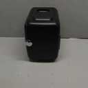 CROWNFUL Mini Fridge, 4 Liter/6 Can Portable Cooler and Warmer Personal Fridge for Skin Care, Cosmetics, Food,Great for Bedroom, Office, Car, Dorm, ETL Listed (Black)