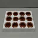 Kingrol 12 Pack 2 oz Mexican Cantaritos de Barro Pottery Shot Glasses, Mini Clay Cups for Tequila, Margaritas, Mojitos