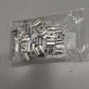 uxcell T8 Clips Bracket Hanger for Integrated Tube Light Fixture, Nickel-plated Manganese Steel, Pack of 15