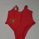 Pamela Anderson Red Swimsuit Bathing Suit Pam and Tommy Costume Bikini Baywatch Swimsuits for Women Costume, L