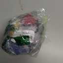 12 Pack Candy Colors Cute Fuzzy Pompom Hair Ties Scrunchies Pom Pom Elastics Pigtail Ponytail Holders Fluffy Hair Balls Rubber Bands Ropes Hair Accessories for Baby Girls Kids