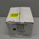 Organic Square Plates, Black/Gold Rim, 7.25 Inch, Case of 120 (12 packs x 10)