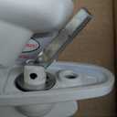 Gliding Patio Door Keyed Lock Assembly & Thumb Latch Compatible with Andersen Tribeca Style OEM Part #2573068, #2573078 & #2573609, 29/16" Hole Centers, NonHanded, White Diecast