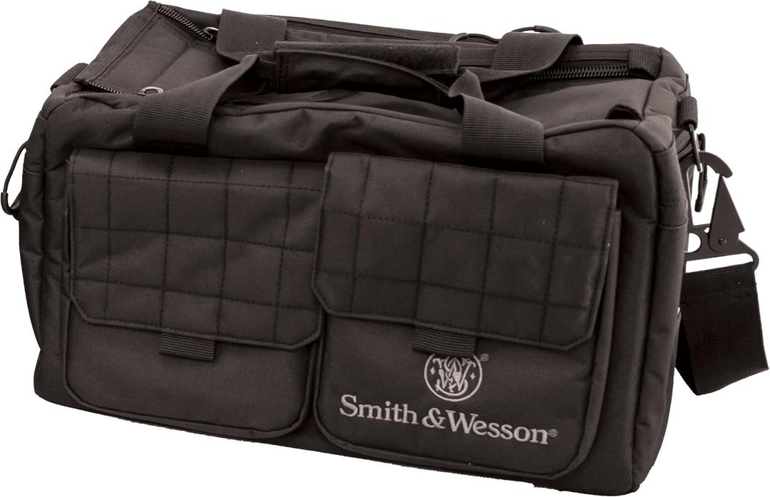 SMITH & WESSON S&W and M&P Tactical Range Bags with Weather Resistant Material for Shooting, Range, Storage and Transport