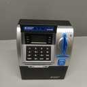 Kids Bank ATM Piggy Bank for Kids - Electronic Digital Money Counter with Code Lock - Mini ATM Machine for Real Money - Smart Savings Bank with LCD Display (Black)