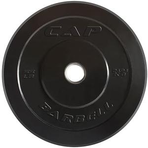 CAP Barbell Rubber Olympic Bumper Plate | 55lb Plate