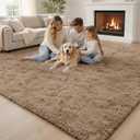 Area Rugs10x14 for Living Room,Beige Large Shaggy Carpet Plush Furry Rug
Soft Non-Slip Big Indoor Floor Rugs, Upgrade Fuzzy Plush Carpet for Bedroom Dorm Playroom Home Decor