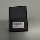 nuoku Leather Magnetic Card Holder, Intended for Magsafe Wallet Compatible with Airtag Holder, Magnetic Wallet for iPhone 15/14/13/12 Series, Not for 13 Mini/12 Mini, Max Hold 7 Cards (Black)