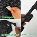 3x6 Feet Interlocking Foam Floor Mats (18-Pack) - 0.4"10mm Thick Gym Mats for Home Workouts, Exercise & Play - Puzzle Tiles for Home Gym, Yoga, Kids Area.