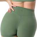 Kamo Fitness Featherlite Enhance 6" Women's Biker Shorts - No Front Seam, Soft, Butt-Lifting, High Waisted, Small