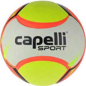Capelli Sport Soccer Ball Size 5, Rio Beach Soccer Ball, Outdoor and Indoor Training, Neon Yellow