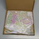 Huquary Fleur De Lis Mardi Gras Neon Light Sign 14.6 x 11.8'' Mardi Gras Decorations LED Neon Light Gold Purple and Green USB Powered Carnival Window Wall Decor for Home Indoor Party Accessories