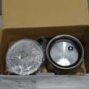 Milk Frother and Steamer with Heating Function  4in1 Automatic Hot & Cold Milk Frother and Warmer, Stainless Steel Pitcher with Transparent Lid for Cappuccino, Latte, Hot Chocolate