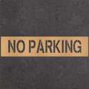 Noveread 12" Letter No Parking Stencil 15.8 x 89 Foldable Fire Lane Stencil Cardboard Parking Lots Curbs Painting Stencils Reusable Template for Traffic Curb Marking Pavement Sign