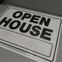 Hillman Open House Sign With Frame, 1 ct 