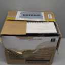 jinligogo Bathroom Small Trash Can with Lid, 2.6 Gallon Touchless Automatic Garbage Can Slim Waterproof Motion Sensor Smart Trash Bin for Bedroom, Office, Living Room-Black