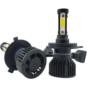 2Pcs Led Vehicle Bulb Bulbs 4 Sides For H11 H4 H7 9005 9006 2 Sides For H3 H1 880 6500K White Auto Headlamp 12V Four Luminous Faces