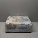 Machine Washable Rug 8'x10' Area Rugs with Non-Slip Vintage Rug for Living Room Low Pile Floral Printed Rug Stain Resistant Carpet for Home Decor Bedroom Dining Room Office,Blue White