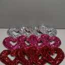 Holiday Home 18.5" Triple Heart Valentine's Decoration, Set of 4
