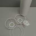 Small Lamp Shades Set of 2 for Table Floor Lamps, 9.8"x6.1"x6.1" Drum Lamp Shades, Pleated Lamp Shade, Linen Round Lampshades, E27 E14 and 11mm Adapters