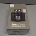 Philips Norelco Head Shaver Pro 9000 Series - Electric Shaver for Men and Women, 360 Flexing Head & ComfortCut Blades for Clean Shave, Gentle on Skin, Model HS9980/40 (Series 9000 +QCP, Blades, Mirror, Travel Case, Black)