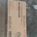 Bellemave Bunk Bed Twin Over Twin with Slide and Stairs, Twin Bunk Bed for Kids, Girls, Boys, Floor Bunk beds with Fence and Door, White