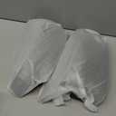 Horn Style Carbon Fiber Door Mirror Cover Cap Compatible with 2014-2020 Infiniti Q50 Q60 Q70 QX30