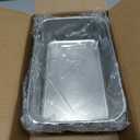 6 Pack Loaf Pans for Baking Bread, Stainless Steel Loaf Pans for Homemade Bread, Meatloaf, Bananas, Brownies, Lasagnas, Dishwasher Oven Safe (9IN x 6IN)