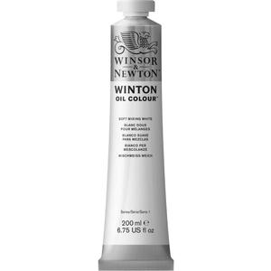 Winsor & Newton Winton Oil Color, 200ml (6.75-oz) Tube, Soft Mixing White