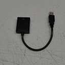 USB to HDMI Adapter for Monitor Windows 11/10 / 8, HDMI USB Converter for Laptop Mac MacBook pro, USB 3.0 USB 2.0 HDMI Cable Multiple Monitors for Desktop PC TV, Black