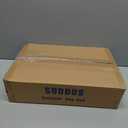 Suddus Elevated Dog Bed for Large Dogs 140lb, Breathable Cooling Raised Dog Cot with Dual Support Bars & Metal Frame, No-Slip Feet, Waterproof Pet Bed for Indoor/Outdoor, X-Large, 48 * 36 * 9in, Grey