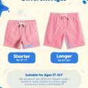 maamgic Boys Swim Trunks Toddler Swim Shorts Little Boys Bathing Suit Swimsuit Toddler Boy Swimwear