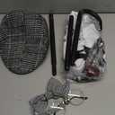 Old Man Costume for Kids - 7 Pcs Boys 100 Days of School Costume for Grandpa Outfit Dress Up Cosplay (8-10yr)